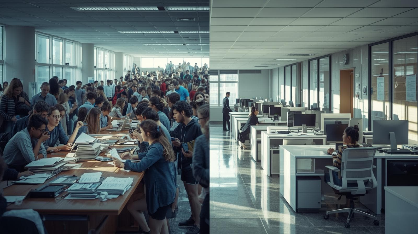 The Shocking Truth About Old-School Admission Counters