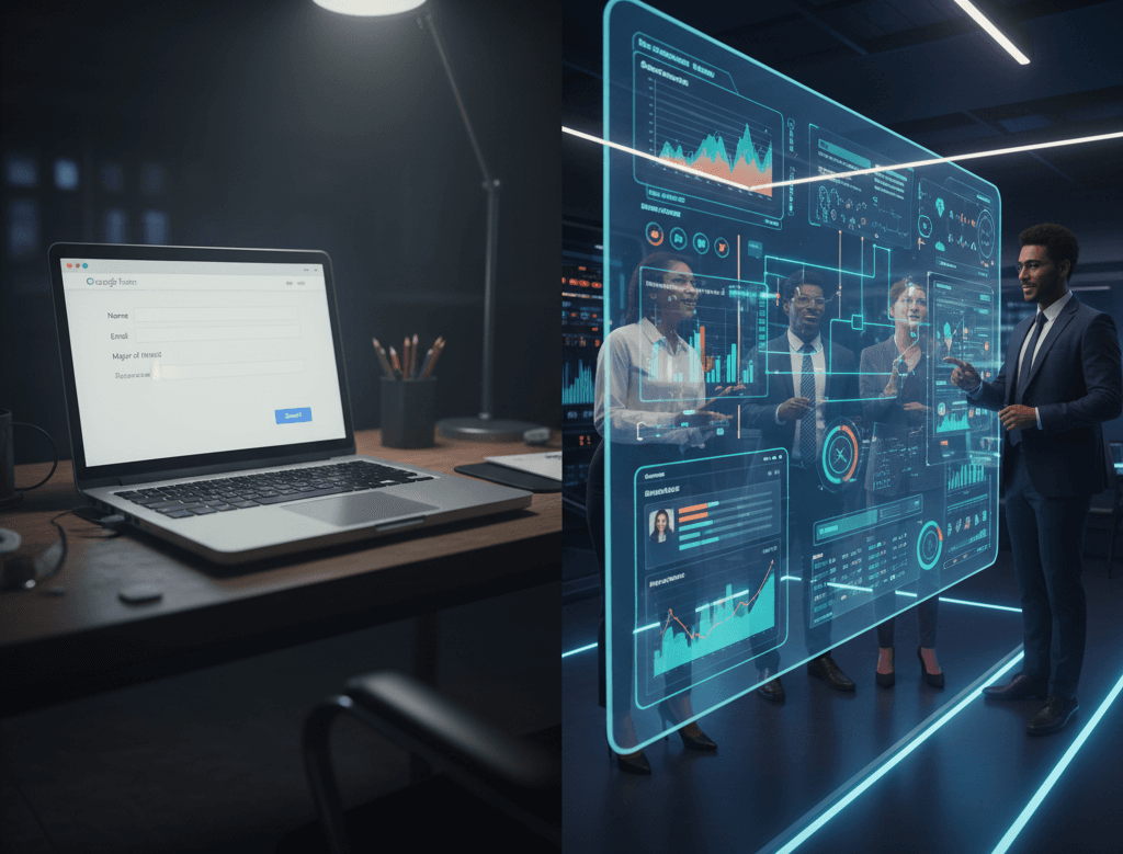 Colleges Using Google Forms Can't Compete With AI Funnels